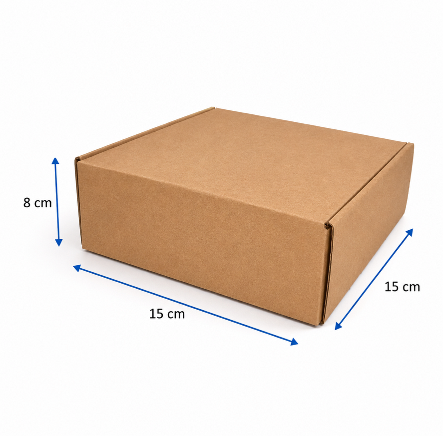 Boite d'expédition 15 X 15 X 8 cm