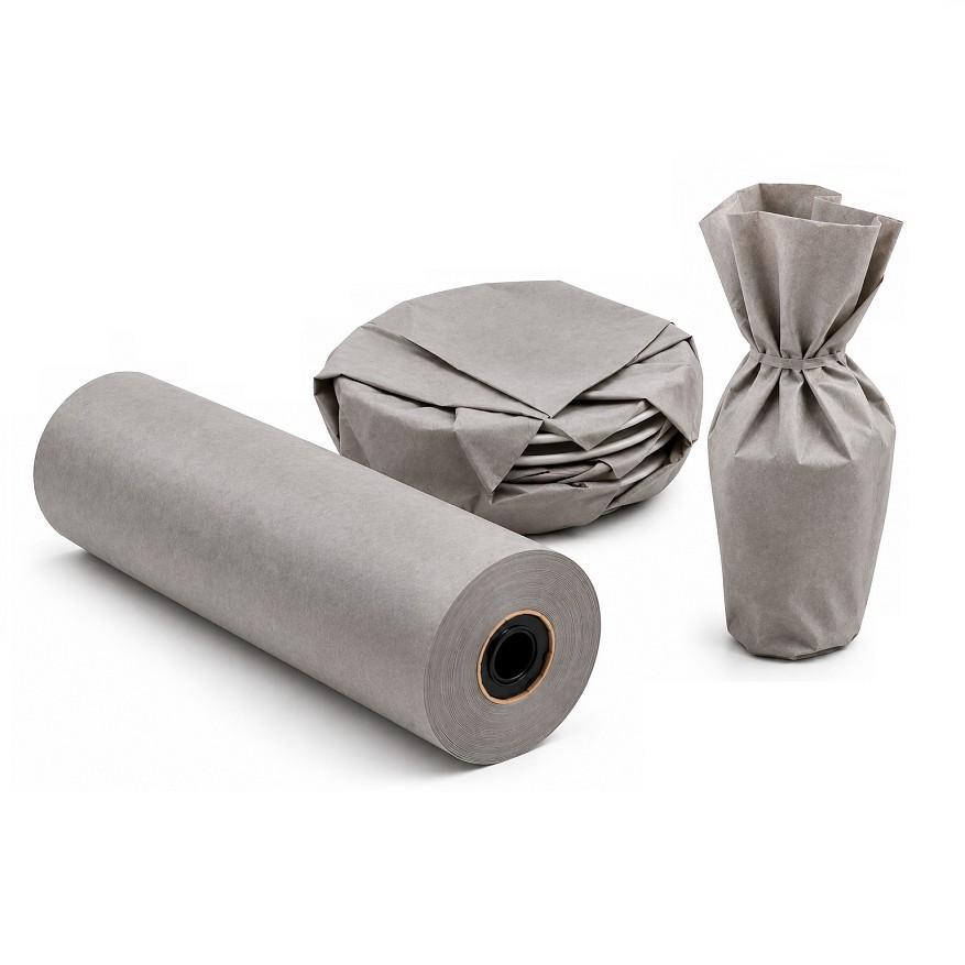 Papier kraft Gris 40 GR 60 cm x 15 mètres